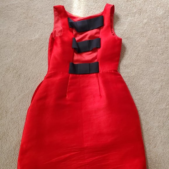 Red Kate Spade Cocktail Dress - Picture 4 of 4